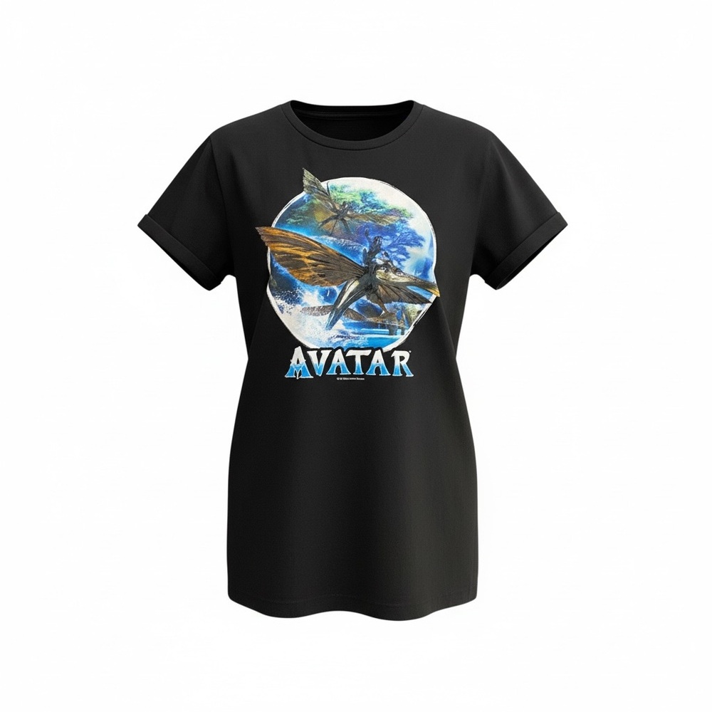 Avatar Black Graphic Tee - Official 20th Century Studios Label Unisex size M